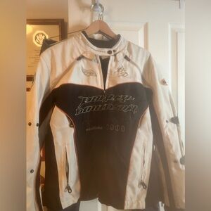 Ladies size Large Harley Davidson vented riding jacket